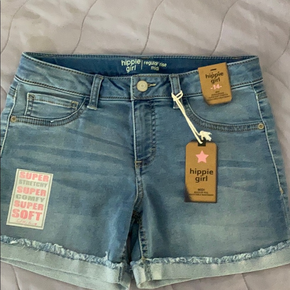 Girls Size 14 Jean Shorts
